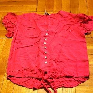 "Style Envy" Red Blouse 💋